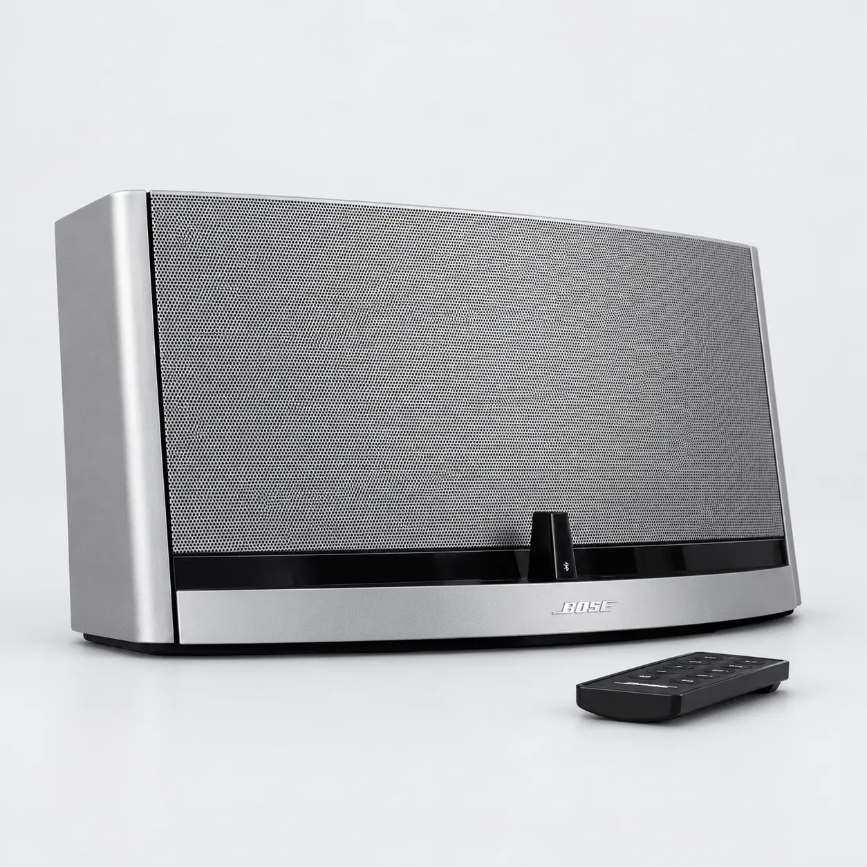 Bose SoundDock 10 Bluetooth Music System, Silver, Refurbished