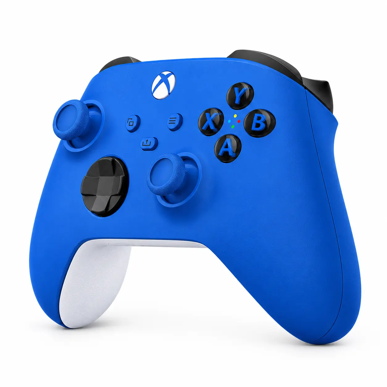 Microsoft Xbox Wireless Controller, Shock Blue, Bluetooth, Refurbished