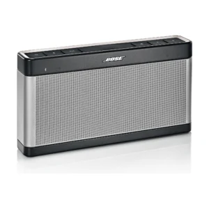 Bose SoundLink III Bluetooth Speaker, Black/Silver