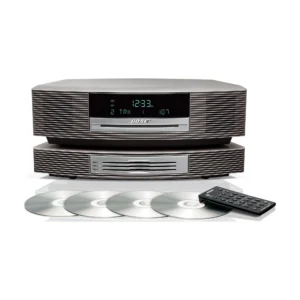 Bose Wave Music System III CD Radio with Multi-CD Changer, Titanium Silver