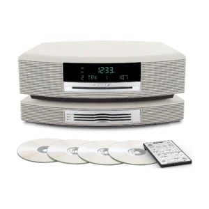 Bose Wave Music System Stereo with Multi-CD Changer, Platinum White