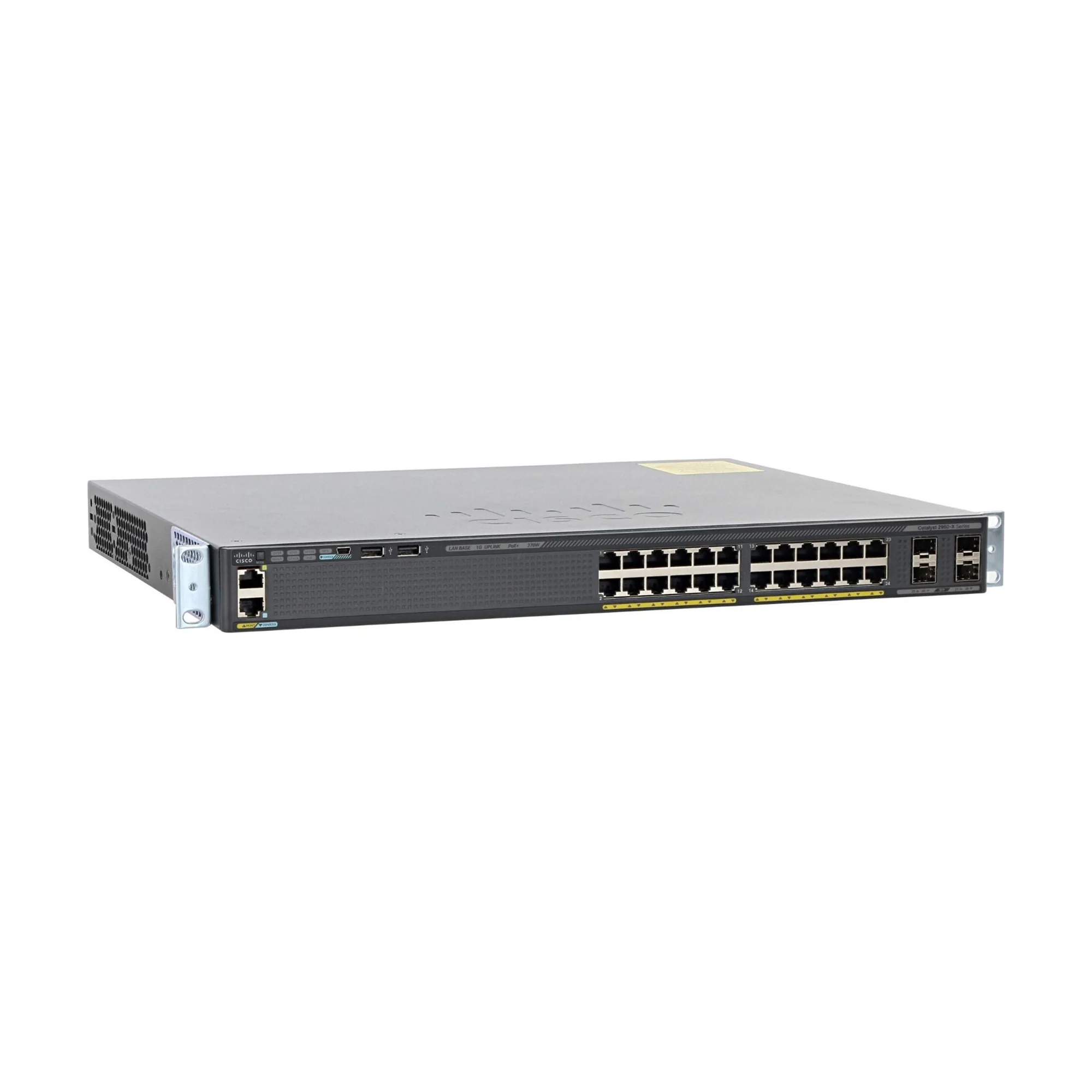 Cisco Catalyst WS-C2960X-24PS-L 24-Port PoE Managed Switch