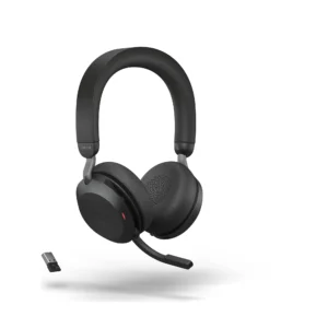 Jabra Evolve2 75 Wireless Office Headset with ANC, UC Compatible