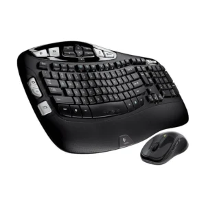Logitech MK550 Wireless Keyboard and Mouse Combo, Black