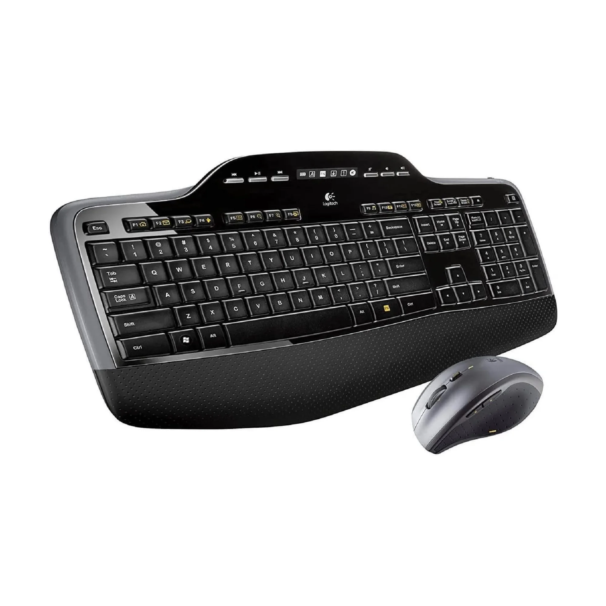 Logitech MK710 Wireless Keyboard and Mouse Combo, Black