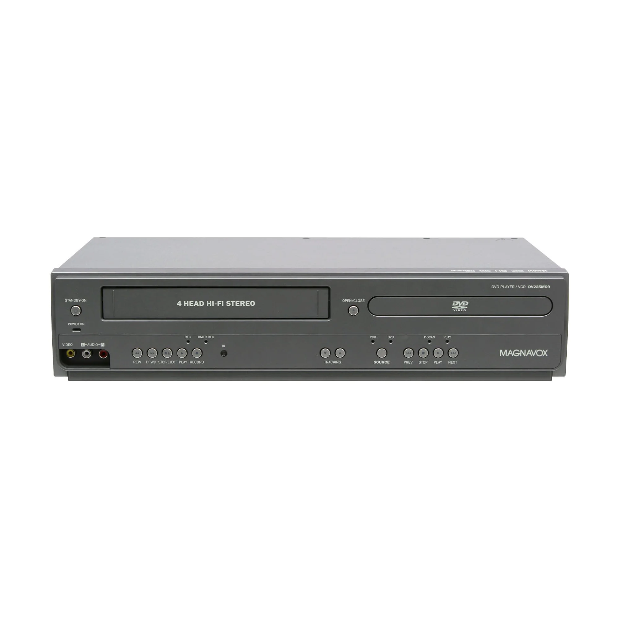 Magnavox DV225MG9 DVD Player and 4-Head Hi-Fi Stereo VCR Combo