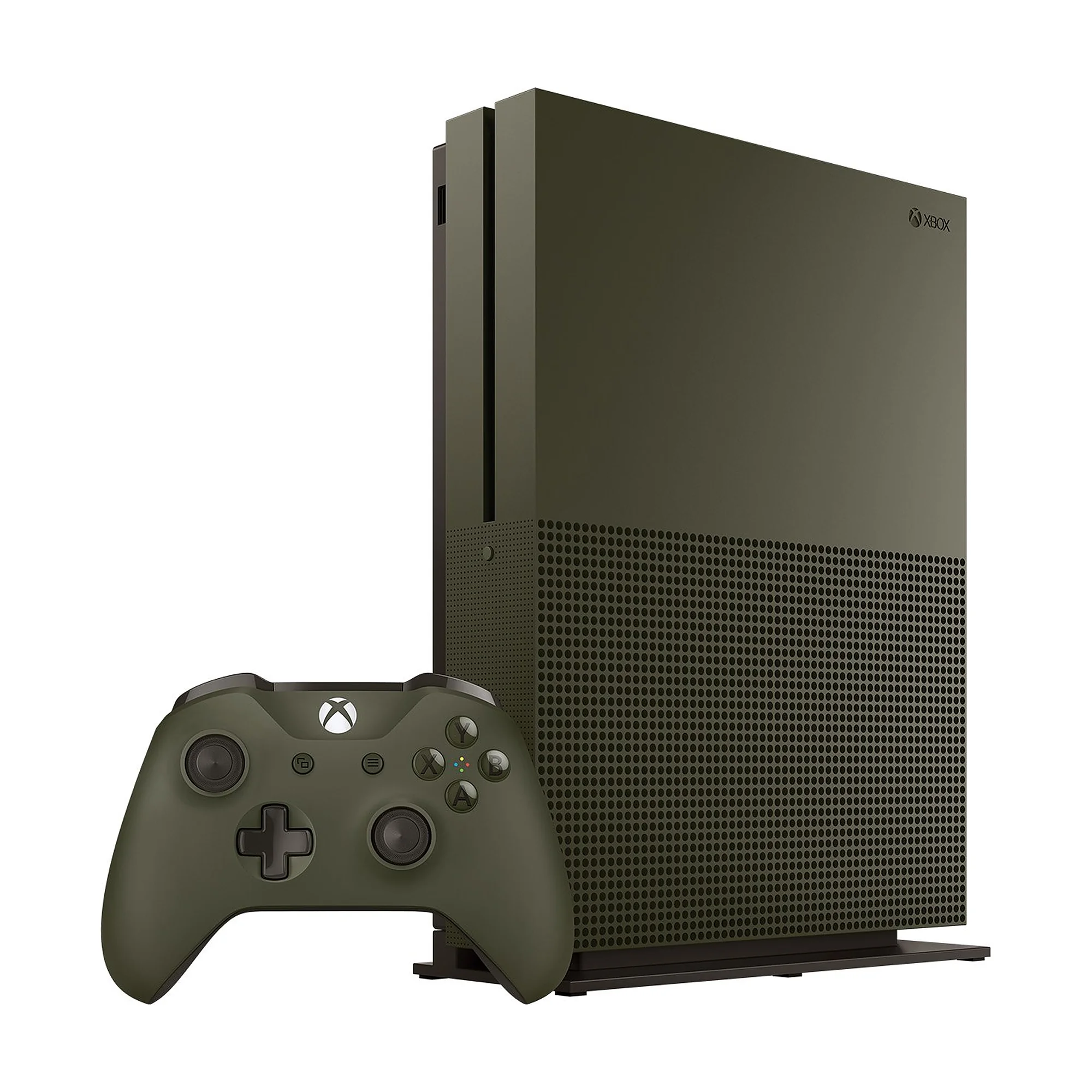 Microsoft Xbox One S 1TB Console in Military Green