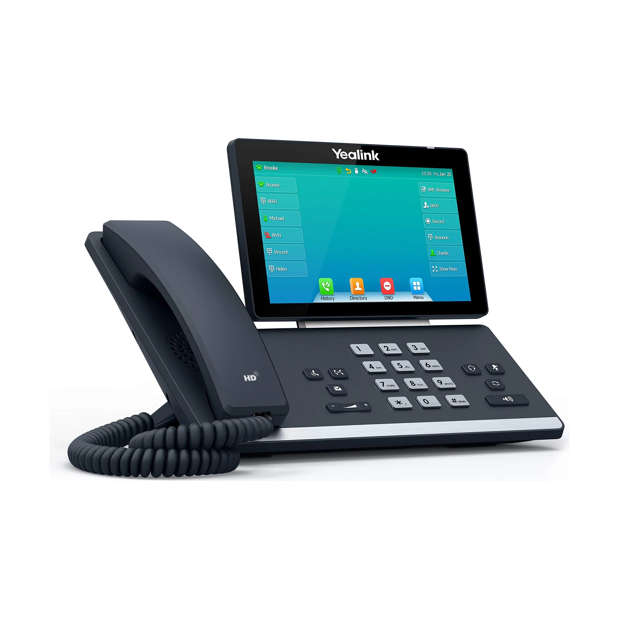 Yealink SIP-T57W IP Phone with 7-Inch Color Touch Screen