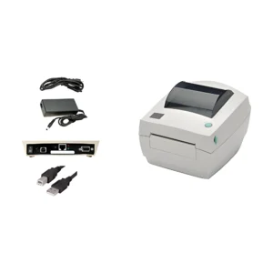 Zebra LP2844 Direct Thermal Label Printer, USB and Ethernet