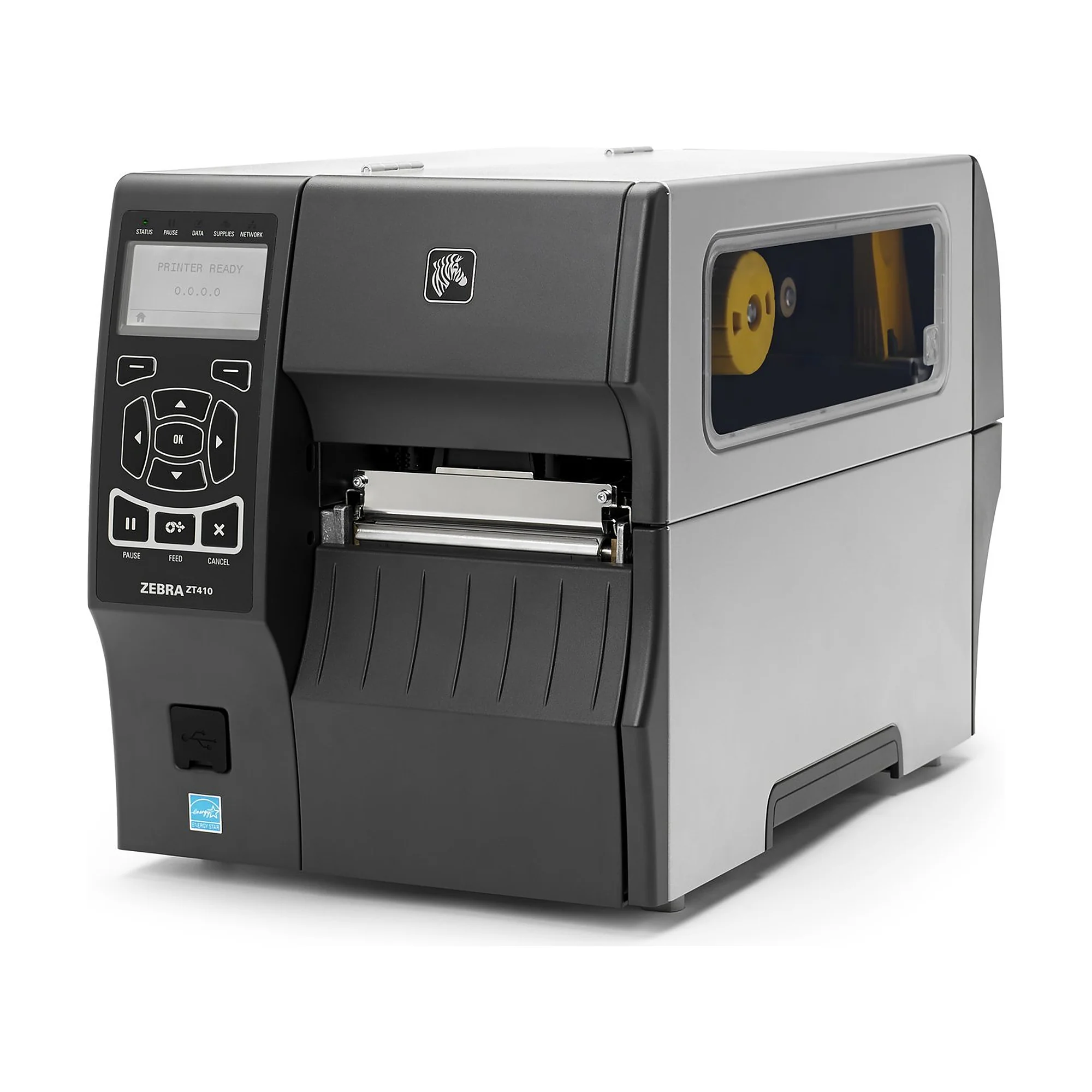 Zebra ZT410 Industrial Thermal Transfer Label Printer, 203 dpi